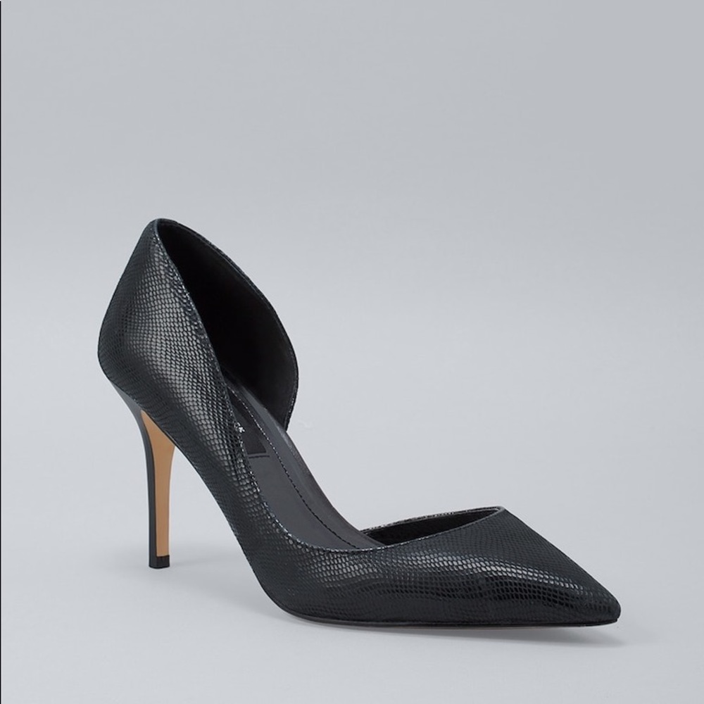 WHBM Brand New Black heels